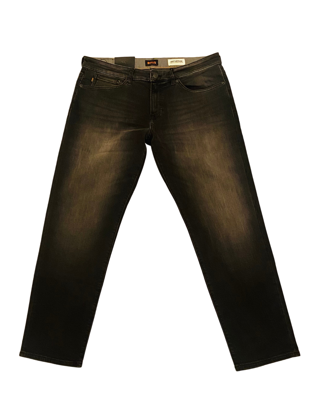 Dark Grey Hugo Jeans SoftMotion for Men - Size 36/32 Original