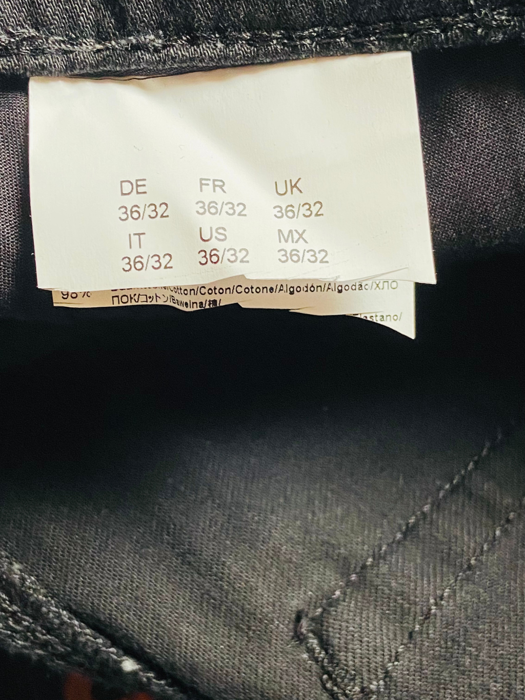 Hugo Boss Black Jeans size 36/32