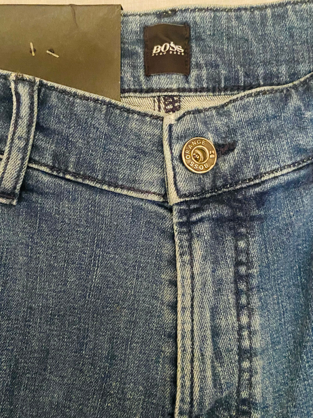 Original Boss Jeans Blue tapered silhouette for Men - 36/32