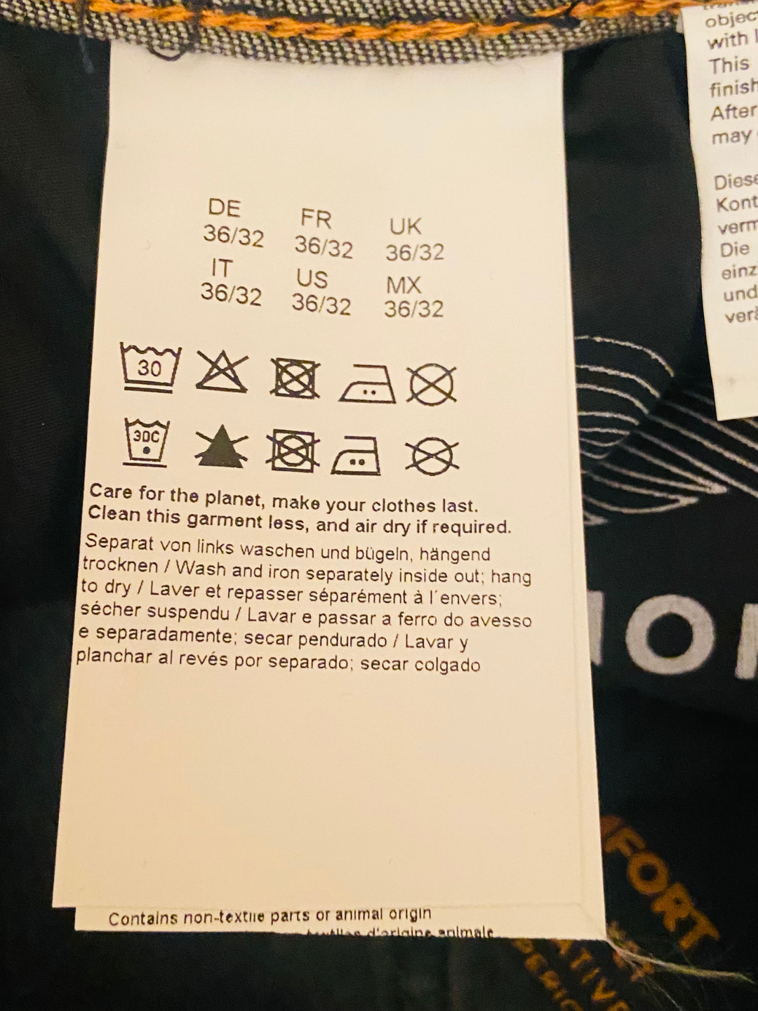 Dark Grey Hugo Jeans SoftMotion for Men - Size 36/32 Original