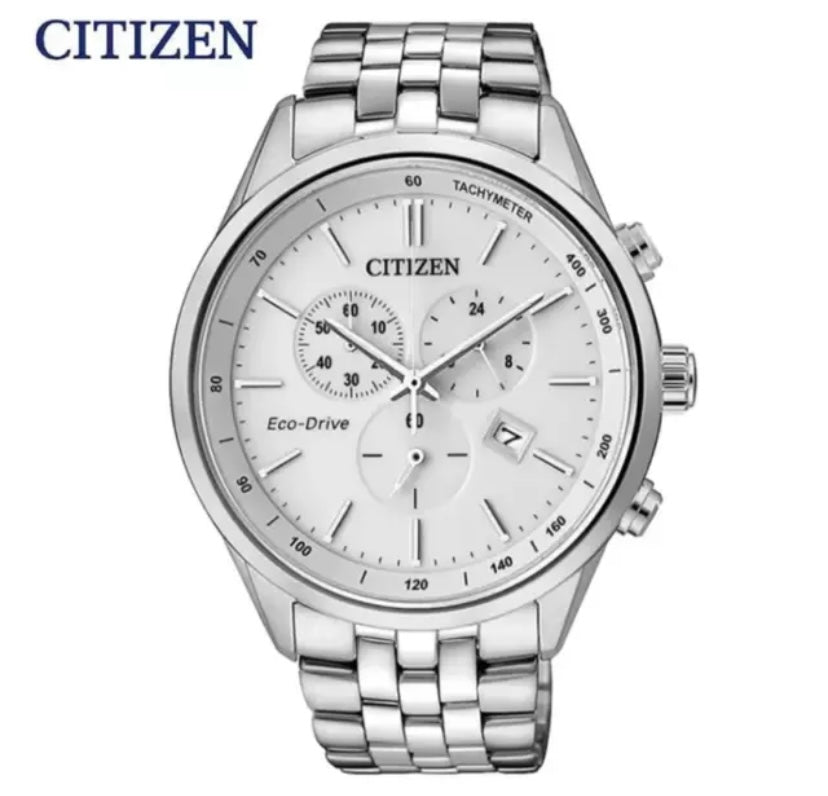 Citizen Men's CA4500-08X Eco-Drive Chronograph Stainless Steel Quartz Watch
