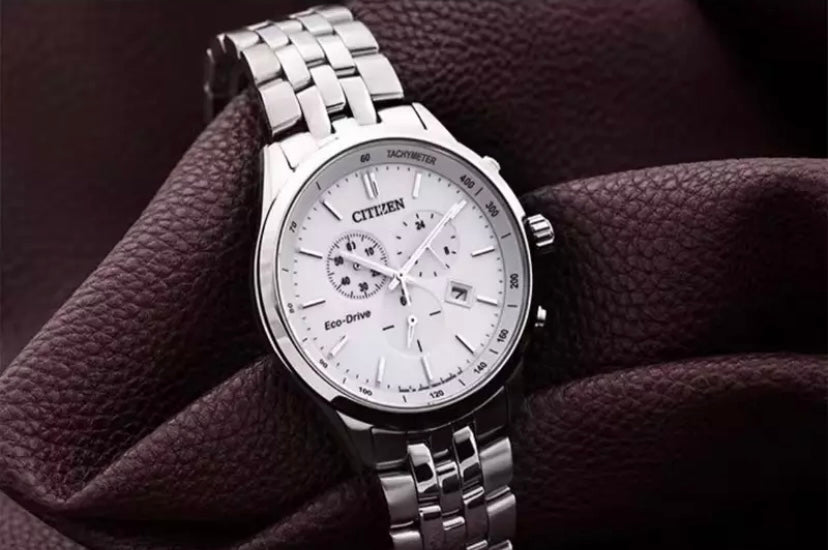 Citizen Men's CA4500-08X Eco-Drive Chronograph Stainless Steel Quartz Watch