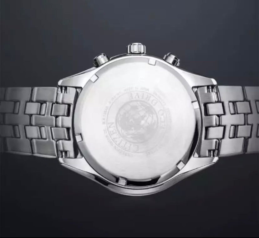 Citizen Men's CA4500-08X Eco-Drive Chronograph Stainless Steel Quartz Watch